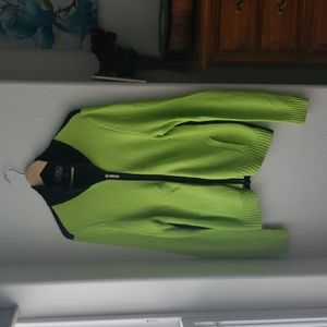 Ralph Lauren Active Black and Green Sweater